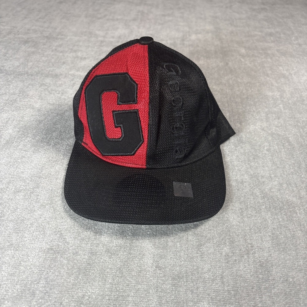 Nike Georgia Bulldogs Mens Mesh Trucker Snapback Hat Black Red One Size